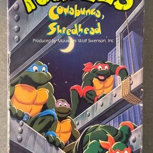 Teenage Mutant Ninja Turtles VHS Cover